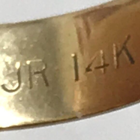 14Kt Gold Wedding Band-Style Ring, Size 5, by Reeds Jewelers - Picture 11 of 12
